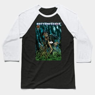 Bottomfeeder #3 Sleeve Cover Art Baseball T-Shirt